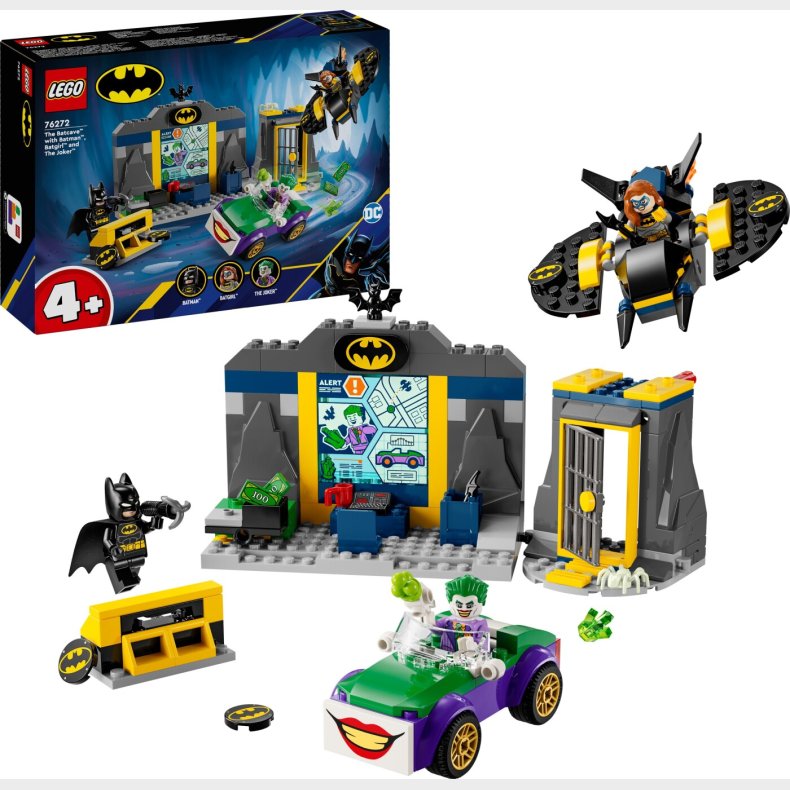 Lego Super Heroes - Bathulen Med Batman, Batgirl Og Jokeren - 76272