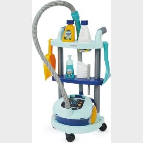 Rengringsvogn Og Stvsuger Legetj Til Brn - Inkl. Tilbehr