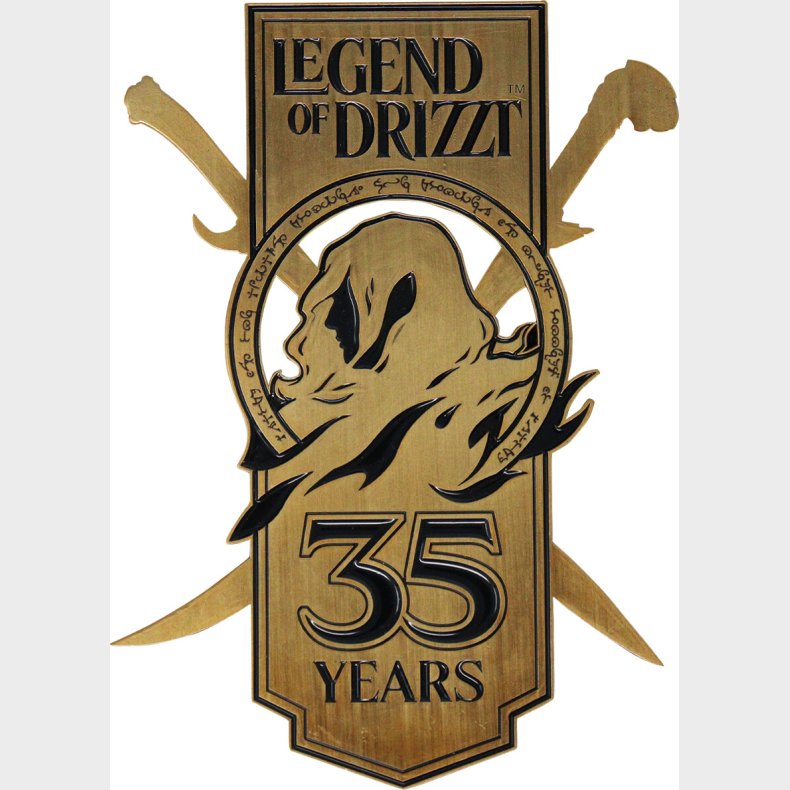 Dungeons &amp; Dragons Limited Edition Legend Of Drizzt 35th Anniversary Ingot