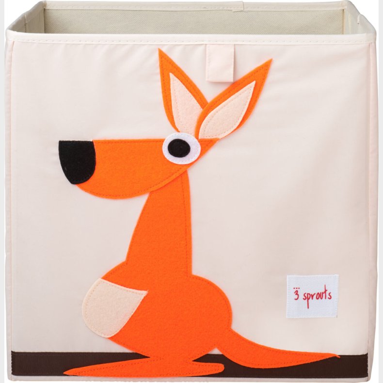 3 Sprouts - Storage Box - Orange Kangaroo