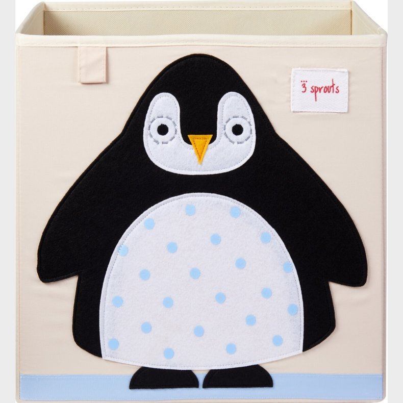 3 Sprouts - Storage Box - Black Penguin