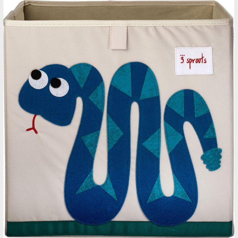 3 Sprouts - Storage Box - Blue Snake