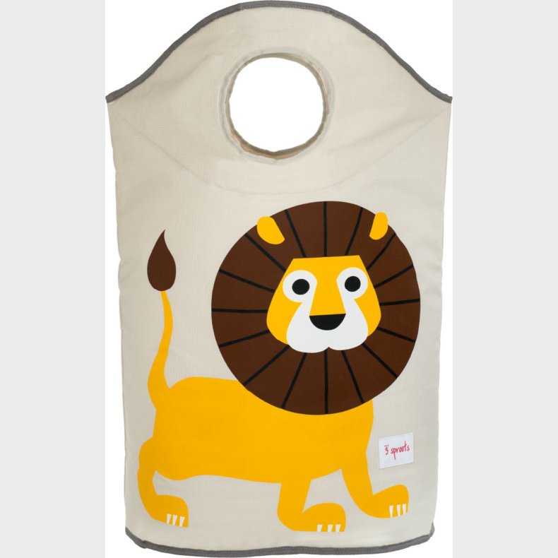 3 Sprouts - Laundry Hamper - Yellow Lion