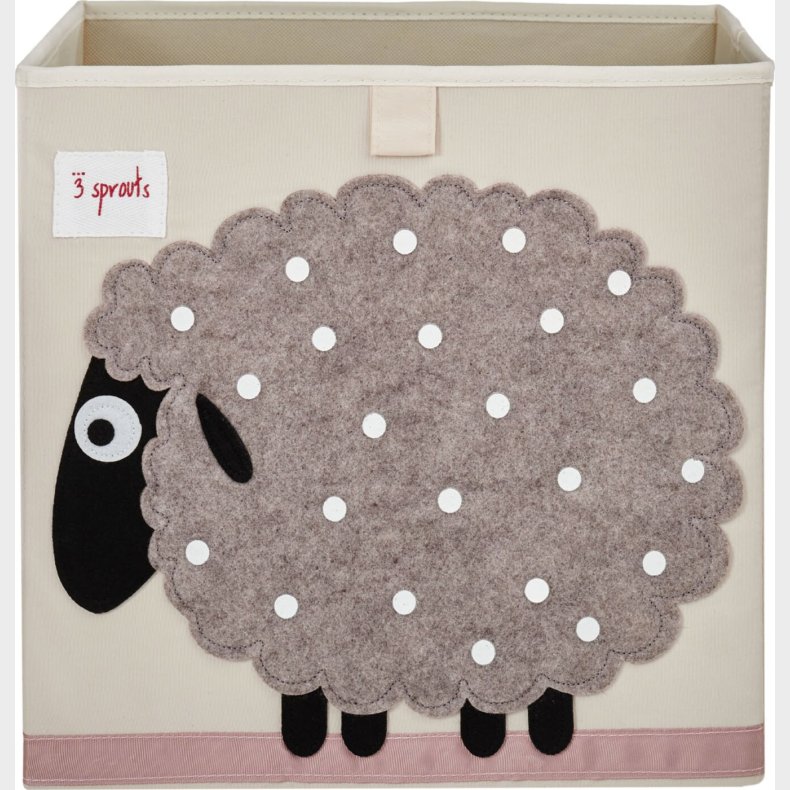 3 Sprouts - Storage Box - Beige Sheep