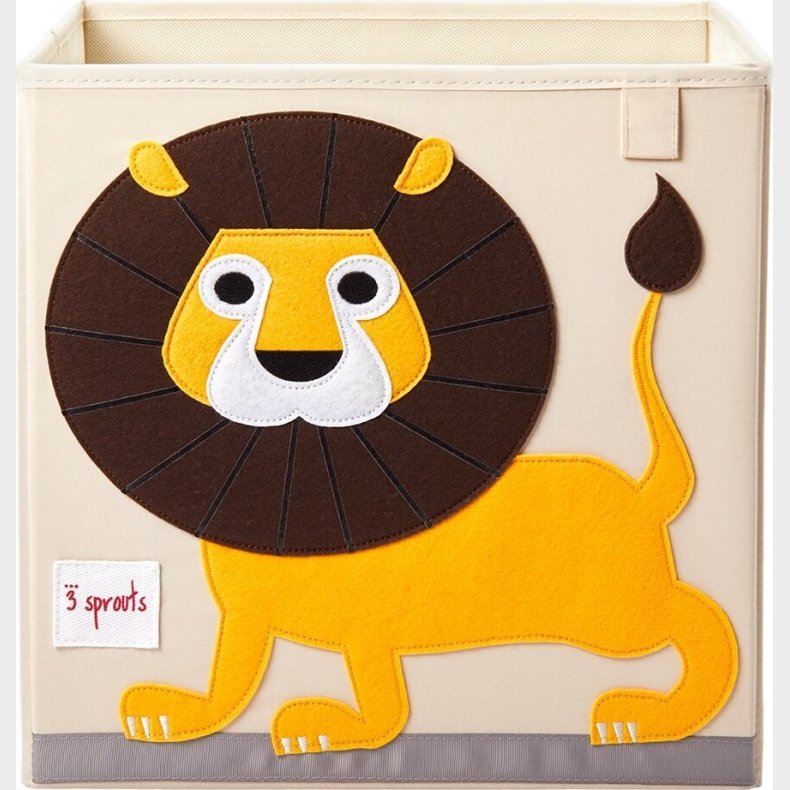 3 Sprouts - Storage Box - Yellow Lion