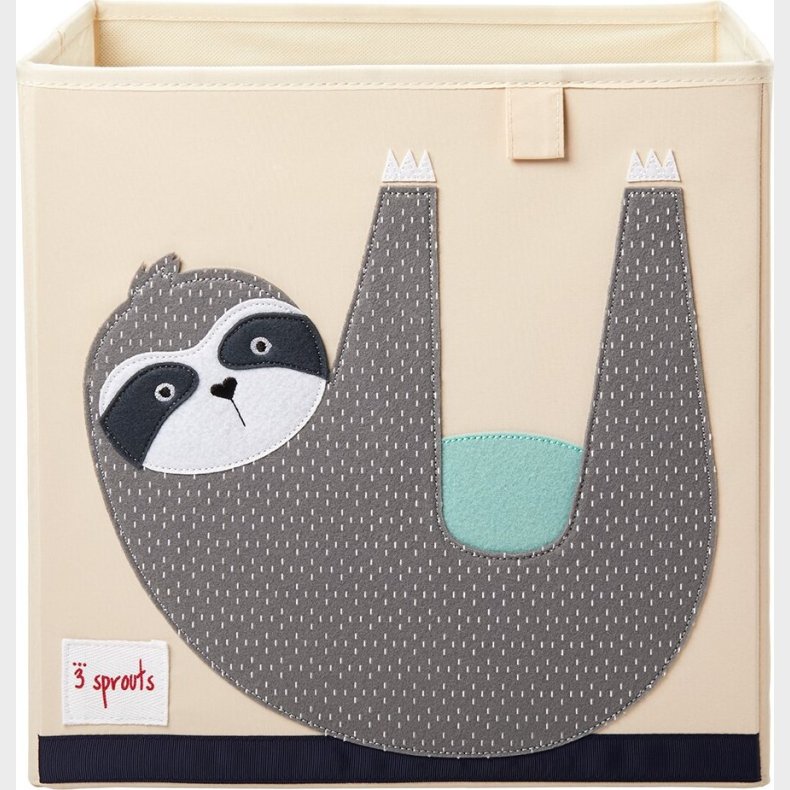 3 Sprouts - Storage Box - Gray Sloth