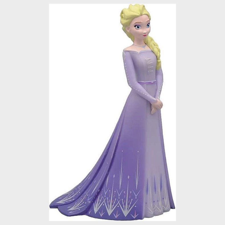 Bullyland - Elsa Figur I Lilla Kjole - Disney - 10 Cm - 13510