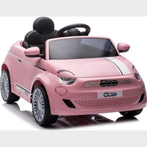 Azeno - Elektrisk Kretj - Fiat 500e  12v  - Lyserd