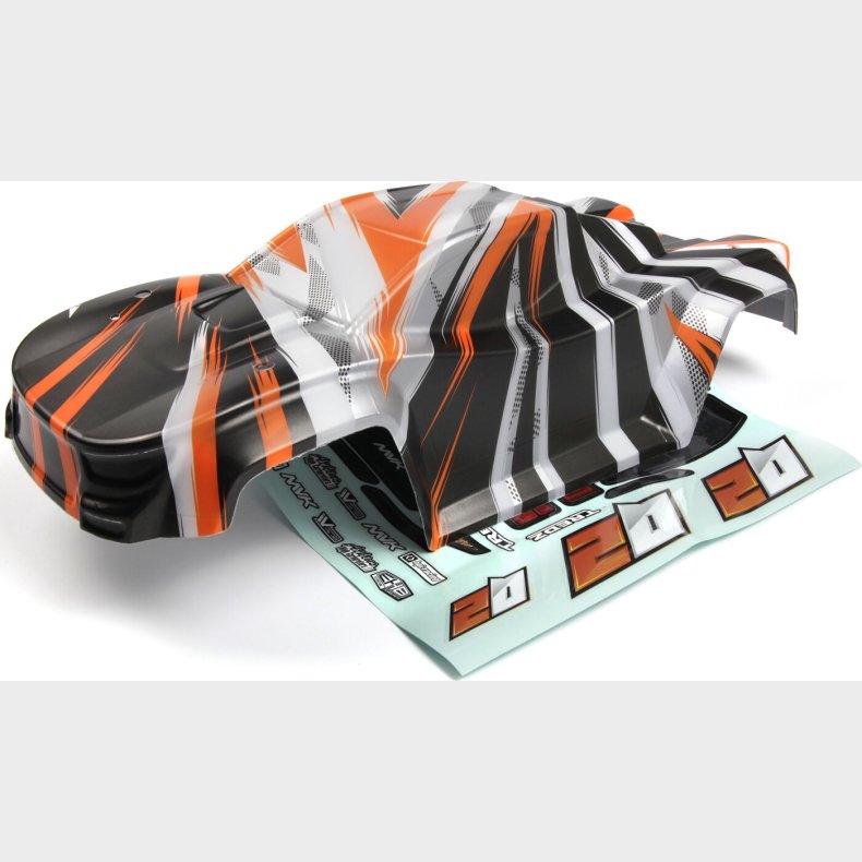 Quantum2 Xt Body (orange) - Mv150418 - Maverick Rc