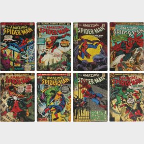 Spiderman Comic Book Coasters