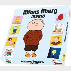 Alfons berg Memo - Vendespil - 40 Kort