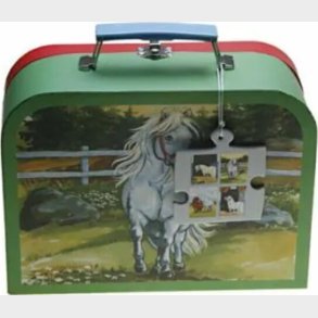 Heste : Puslespil I Kuffert