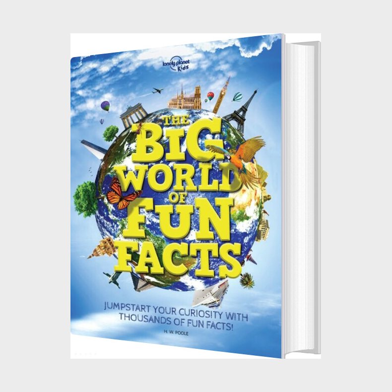 The Big World Of Fun Facts - Lonely Planet Kids  - Hilary F. Poole - English Book