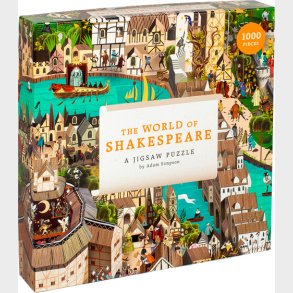 The World Of Shakespeare: 1000-piece Jigsaw Puslespil