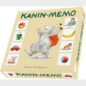 Vendespil Til Brn - Kanin Memo - 40 Kort