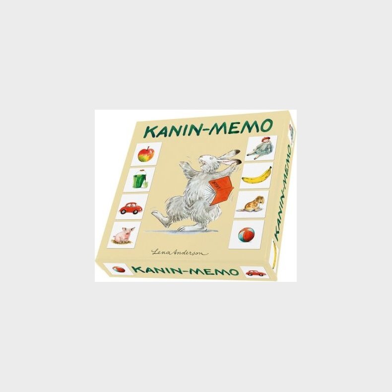 Vendespil Til Brn - Kanin Memo - 40 Kort
