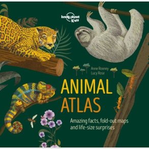 Animal Atlas - Lonely Planet Kids - Anne Rooney - English Book