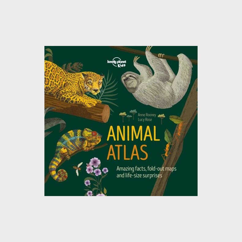 Animal Atlas - Lonely Planet Kids - Anne Rooney - English Book
