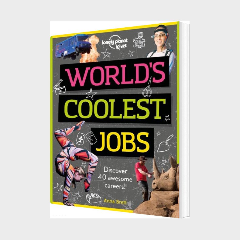 World's Coolest Jobs: Discover 40 Awesome Careers! - Lonely Planet Kids - Anna Brett - English Book