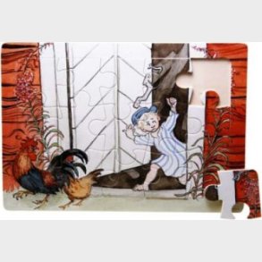 Emil Fra Lnneberg - Puslespil - Huggehus - 15 Brikker