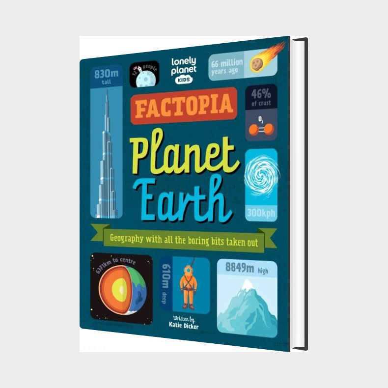 Factopia - Planet Earth - Lonely Planet Kids - English book