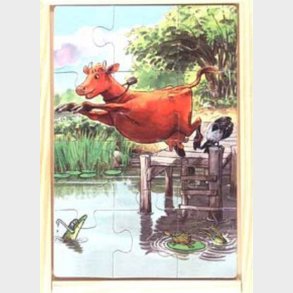 Mor Muh - Puslespil I Tr - 4 Puslespil I ske