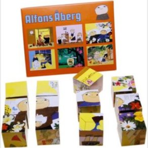 Alfons berg - Puslespil Klodser - 12 Klodser