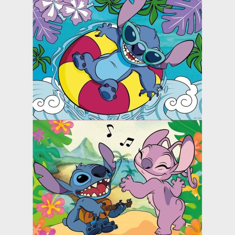 Educa - 2x100 Disney Stitch