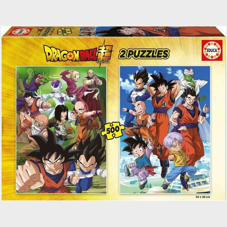 Educa - 2 X 500 Brk. Dragon Ball