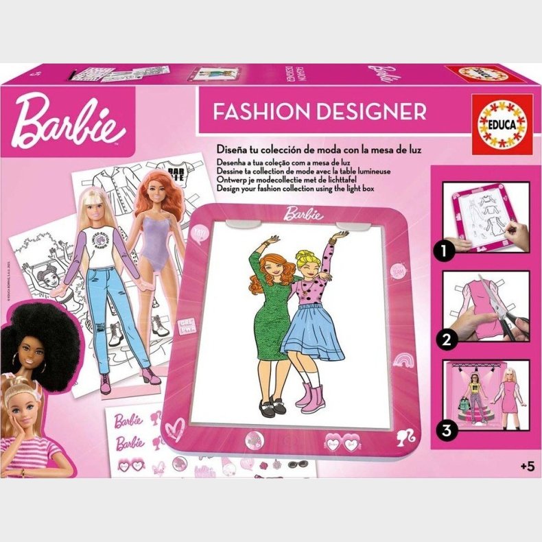 Educa - Barbie Lys-tablet Fashion Designer