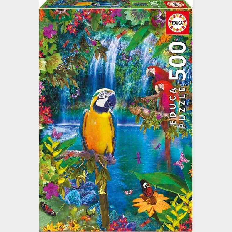 Educa - 500 Bird Tropisk Land