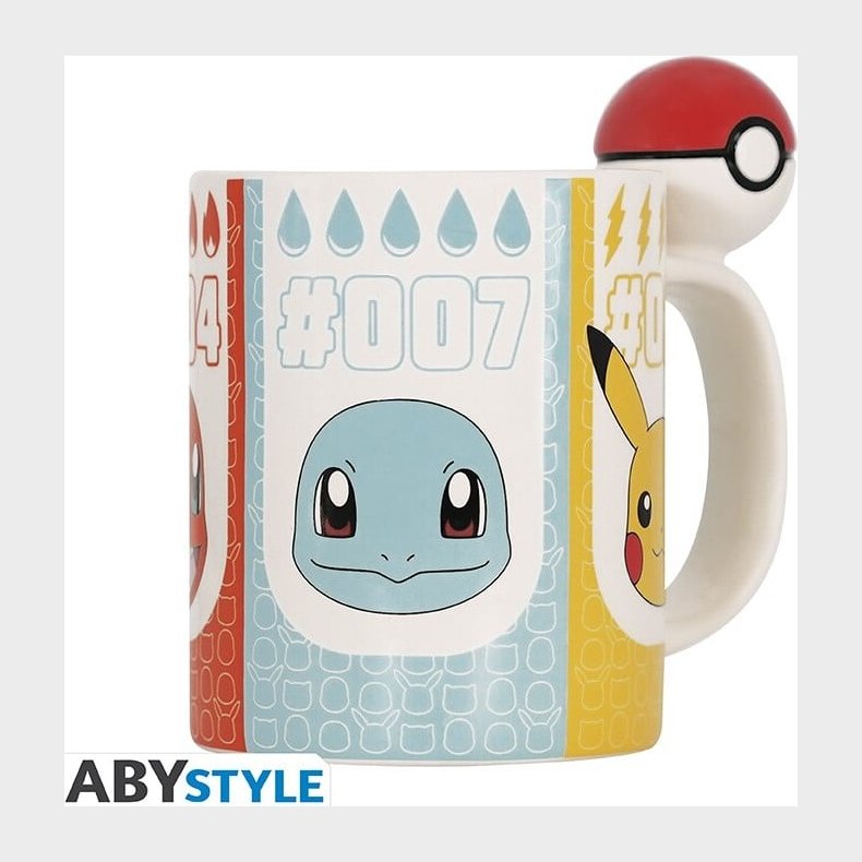 Pokemon - Mug 3d Handle - Pok&eacute;ball