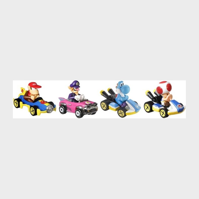 Hot Wheels - Mariokart 4 Pack (gxx98)