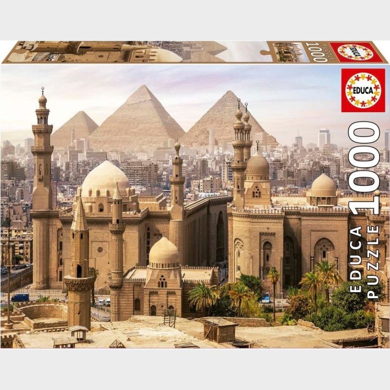 Educa - 1000 Pcs - Cairo Egypt Puslespil (80-19611)