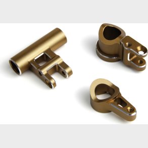 Aluminium Servo Saver Arm Set (gold) - Mv150490 - Maverick Rc