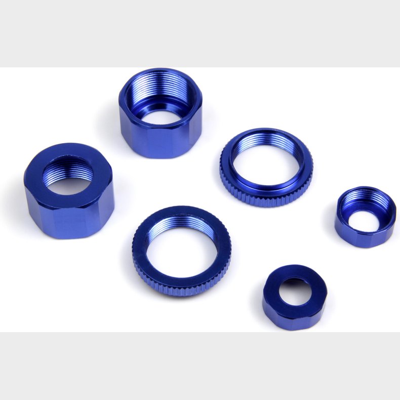 Shock Cap Set (blue) - Mv150670 - Maverick Rc