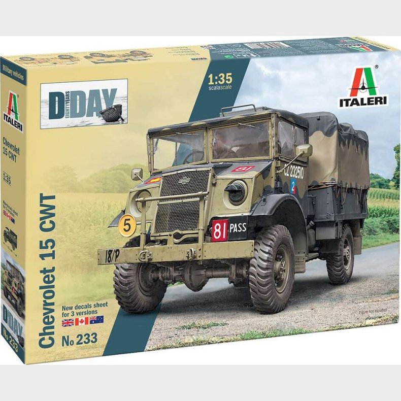 Italeri - D-day - Chevrolet 15 Cwt 80 rs Jubilum - 1:35 - 0233