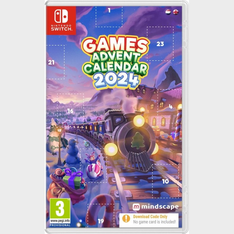 Games Advent Calendar 2024 (code In Box) - Nintendo Switch