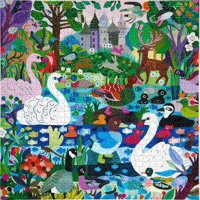 Eeboo - Puslespil 1000 Brk - Ducks In The Clearing