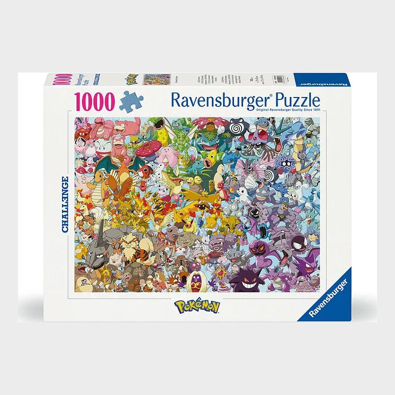Ravensburger  - Challenge Pok&eacute;mon 1000p - (12000460)