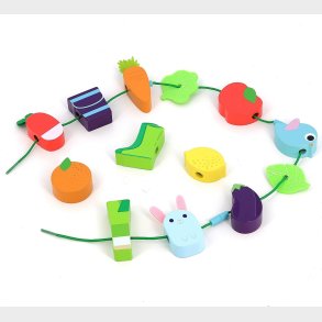 Vilac - Store Perler - Grntsager