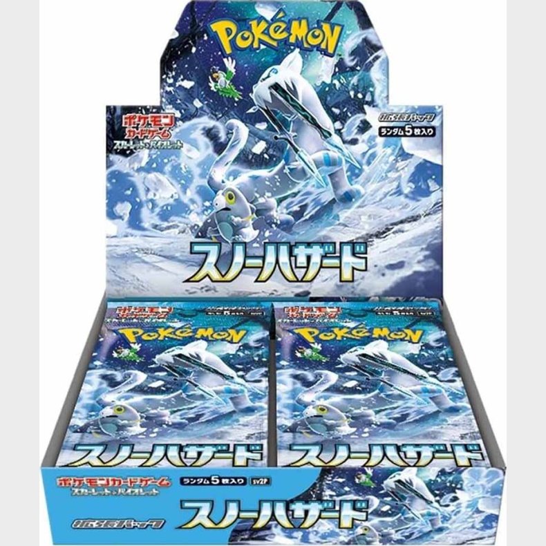 Pokmon - Scarlet &amp; Violet: Snow Hazard Expansion Pack