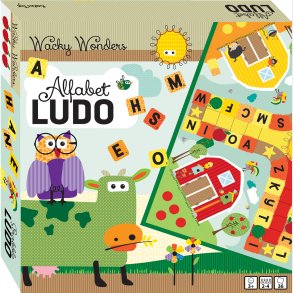 Alfabet Ludo - Wacky Wonders - Barbo Toys