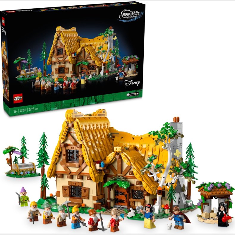 Lego Disney - Snehvide Og De Syv Sm Dvrges Hytte (43242)