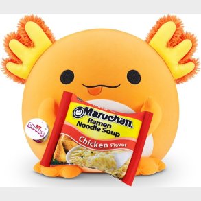 Snackles - Series 1 Plush Medium - Orange Sea Creature