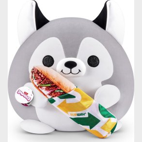 Snackles - Series 1 Plush Medium - Grey Wolf