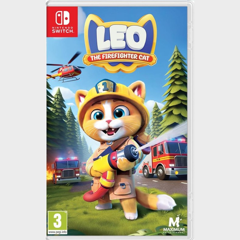 Leo The Firefighter Cat - Nintendo Switch
