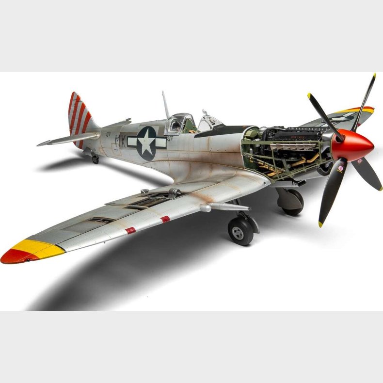 Airfix - Supermarine Spitfire Mk.viii Fly Byggest - 1:24 - A17002