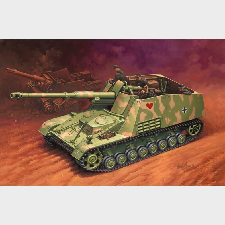 Revell - Sd.kfz. 164 Nashorn Bygges�t - 1:72 - Level 4 - 03358