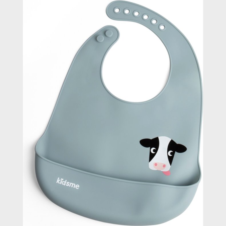 Kidsme - Easy Clean Bib Azure (kids120173az)